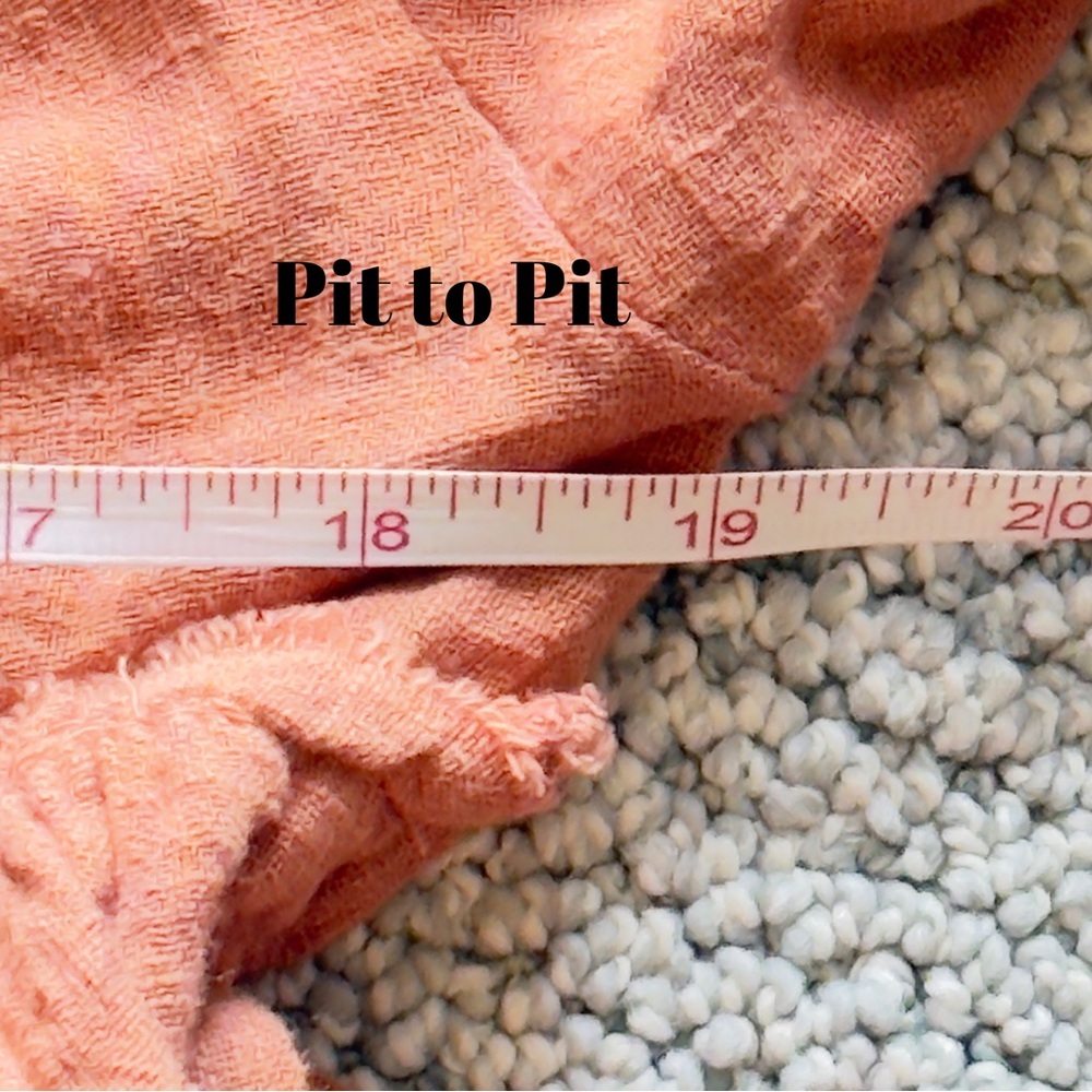 Free People Dream Weaver Tunic Top Terracotta Orange XS - Picture 10 of 11